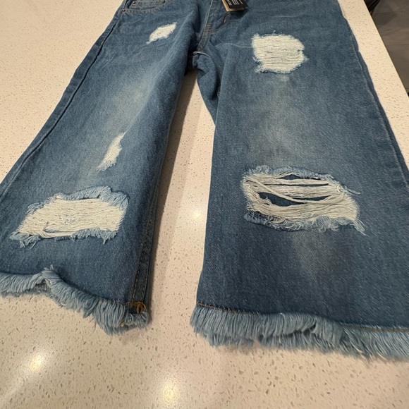 Buffalo David Bitton Light Blue Cropped Jeans - Picture 5 of 9